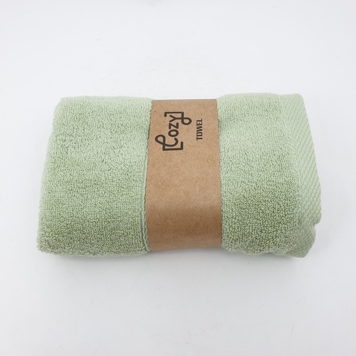 COZY ผ้าขนหนู รุ่น  BQ006-LGN ขนาด 34x75 ซม. สีเขียว