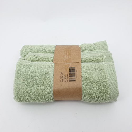 COZY ผ้าขนหนู รุ่น  BQ006-LGN ขนาด 34x75 ซม. สีเขียว