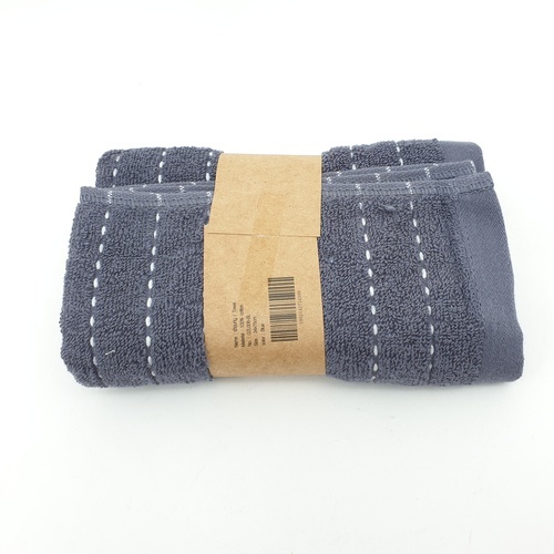 COZY ผ้าขนหนู รุ่น GTL006-BL ขนาด 34x75 ซม. สีกรม