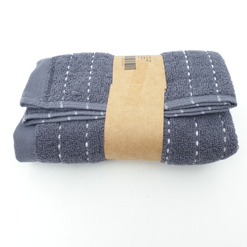 COZY ผ้าขนหนู รุ่น GTL006-BL ขนาด 34x75 ซม. สีกรม