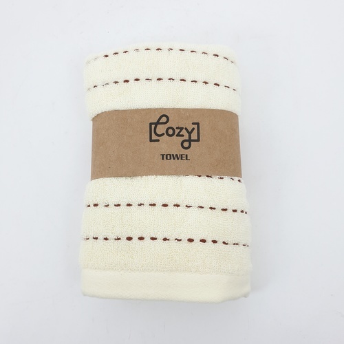 កន្សែង 34x75cm ពណ៌ស Cozy GTL006-WH