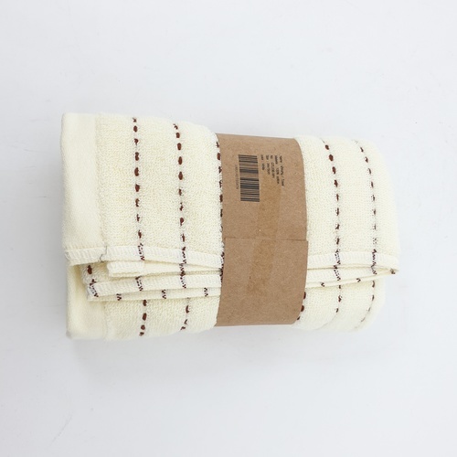 COZY ผ้าขนหนู รุ่น GTL006-WH ขนาด 34x75 ซม. สีครีม