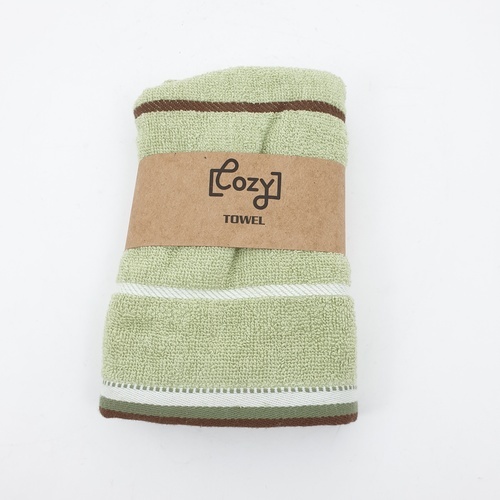 COZY ผ้าขนหนู รุ่น GTL003-GN ขนาด 34x75 ซม. สีเขียว