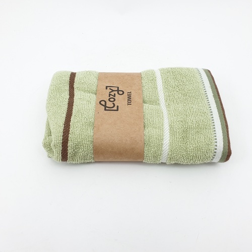 COZY ผ้าขนหนู รุ่น GTL003-GN ขนาด 34x75 ซม. สีเขียว