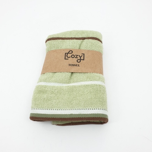 COZY ผ้าขนหนู รุ่น GTL003-GN ขนาด 34x75 ซม. สีเขียว