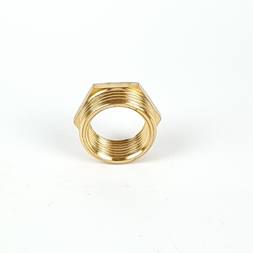 GROSNA ข้อต่อลดเหลี่ยมทองเหลือง ผม. 1x3/4 รุ่น YF-5019