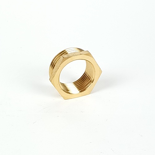 GROSNA ข้อต่อลดเหลี่ยมทองเหลือง ผม. 1x3/4 รุ่น YF-5019