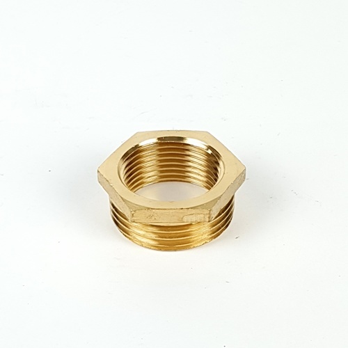 GROSNA ข้อต่อลดเหลี่ยมทองเหลือง ผม. 1x3/4 รุ่น YF-5019