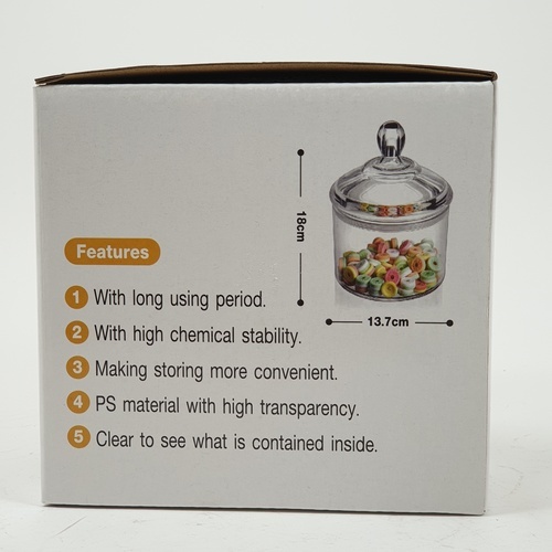 AILO ขวดโหลอะคริลิค 1000 มล. JSZ005