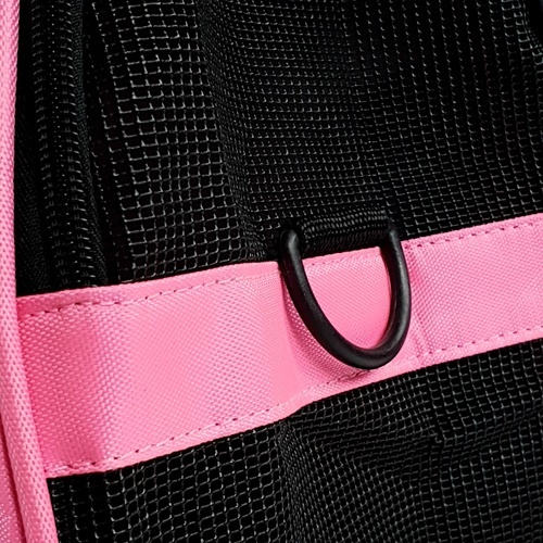 กระเป๋าใส่สัตว์เลี้ยงแบบพกพา รุ่น PTC001S ไซส์ S  ขนาด 30x43x20ซม. สีชมพู DUDUPETS