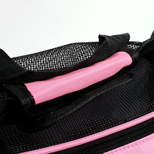 กระเป๋าใส่สัตว์เลี้ยงแบบพกพา รุ่น PTC001S ไซส์ S  ขนาด 30x43x20ซม. สีชมพู DUDUPETS