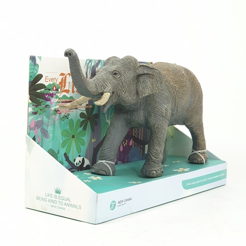 Toys ช้างจำลองขนาด 12 นิ้ว X136 10*28*16.5cm