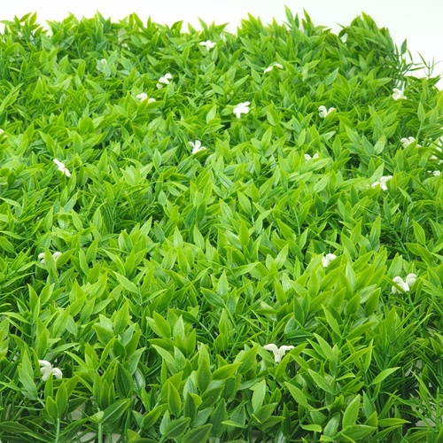 ต้นไม้เทียมติดผนัง รุ่น MZ188048A ขนาด 50×50×3 ซม. สีเขียว