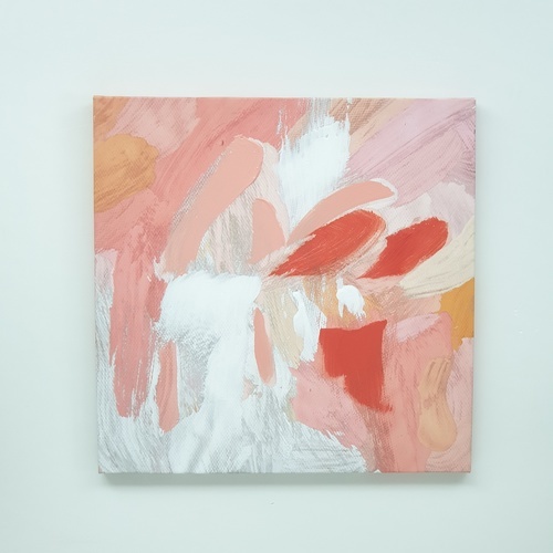 រូបភាព Abstract-Painting C5050-4 ទំហំ 50x50cm. (ទទឹងxកម្ពស់) NICE