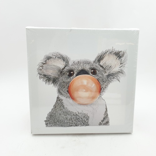 รูปภาพพิมพ์ผ้าใบ Animals C2020-10ขนาด 30x20ซม. (ก.xส.) NICE (รูป สัตว์ต่างๆ)