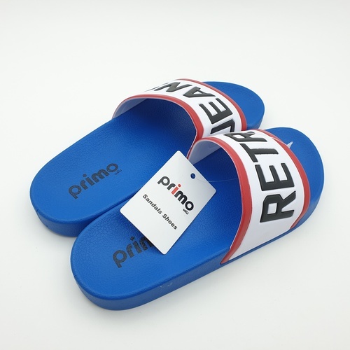 Primo รองเท้าแตะลายRetro   LY1514-39BL  สีน้ำเงิน