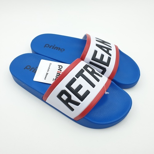 Primo รองเท้าแตะลายRetro   LY1514-39BL  สีน้ำเงิน