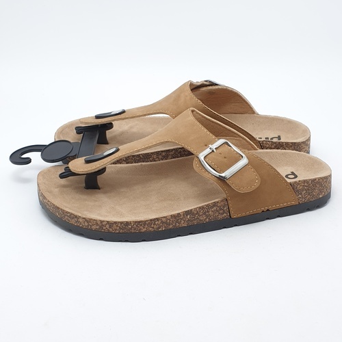 Primo รองเท้าแตะคีบแฟชั่น LY1513-39BR สีน้ำตาล