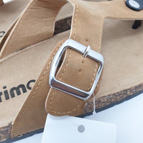 Primo รองเท้าแตะคีบแฟชั่น LY1513-39BR สีน้ำตาล