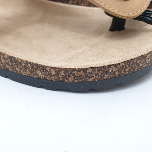 Primo รองเท้าแตะคีบแฟชั่น LY1513-39BR สีน้ำตาล