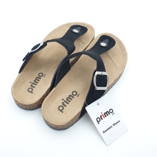 Primo รองเท้าแตะคีบแฟชั่น-LY1513-39BK สีดำ