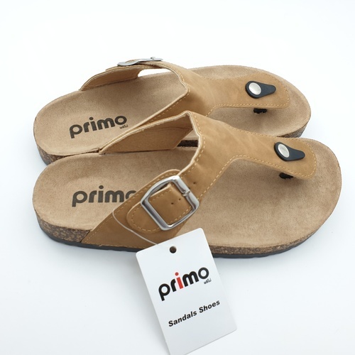 Primo รองเท้าแตะคีบแฟชั่น LY1513-37BR สีน้ำตาล