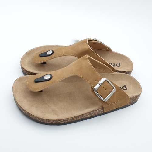 Primo รองเท้าแตะคีบแฟชั่น LY1513-37BR สีน้ำตาล