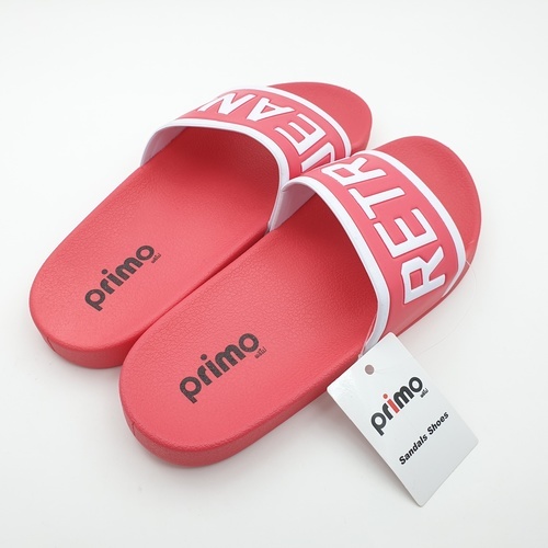 Primo รองเท้าแตะลายRetro    LY1514-41RD   สีแดง