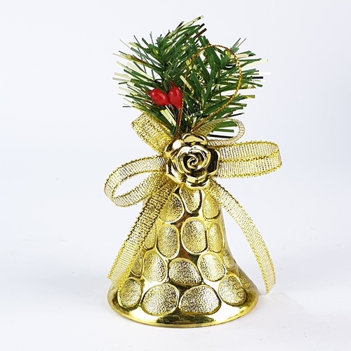 กระดิ่งตกแต่งต้นคริสต์มาส 4 ชิ้น/แพ็ค  5x5x8.5ซม.LD-18240