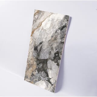 La Arezza กระเบื้องพอร์ซเลน 75X150  ซม. รุ่น Luxura  elite marble  (TMA715906L) High-glossy Random (2pcs /box  2.25 sqm)