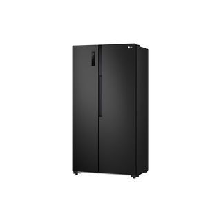 LG ตู้เย็น Side by side รุ่น GC-B187JBAM ขนาด 18Q สีดำ
