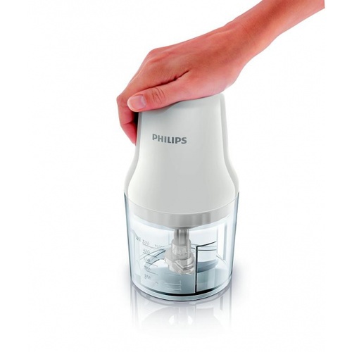 PHILIPS เครื่องบดสับอาหาร ขนาด 700 มิลลิลิตร 450 วัตต์ รุ่น HR1393 สีขาว
