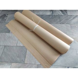 กระดาษคราฟท์ห่อพัสดุ 100 กรัม ขนาด 88.9x119.38 ซม. สีน้ำตาล (8 แผ่น/ม้วน)