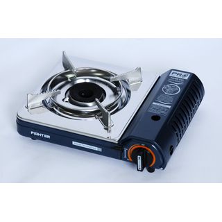 FIGTHER เตาพกพา NAVY สีน้ำเงิน