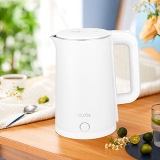 CLOSE กาต้มน้ำไฟฟ้า 2.3 ลิตร รุ่น JSH2501-W สีขาว