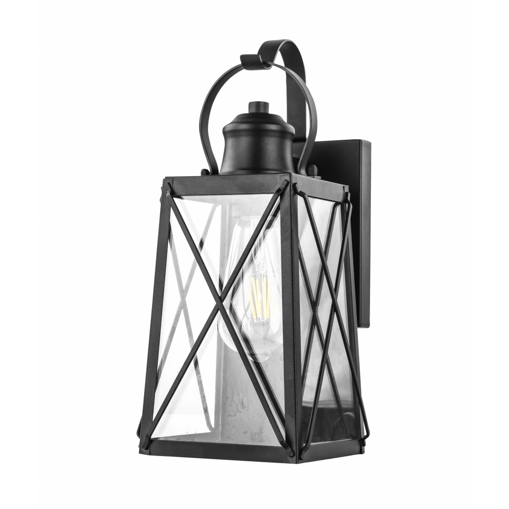 EILON โคมไฟ(กิ่ง)ติดผนัง Classic ขั้ว E27 ขนาด 16.5x15x32.5cm IP65 รุ่น Maemi MV241-WD สีดำ