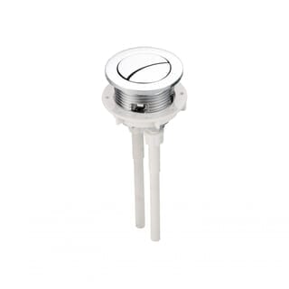 Verno ชุดปุ่มกดชำระทรงกลม 2 ระบบ รุ่น PQS-C3827  ขนาด 38 มม. 