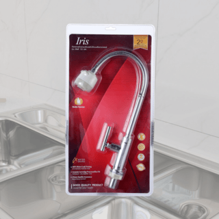 Iris ก๊อกอ่างล้างจานปรับระดับน้ำได้แบบติดเคาน์เตอร์  รุ่น โลก้า 707-9A