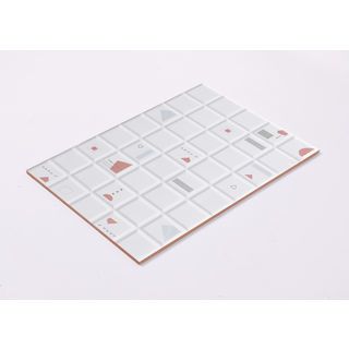 Marbella กระเบื้องเซรามิคปูผนัง 20X30 ซม. รุ่น ฟิวเจอร์บล็อค XF0706 Gloss (25P)