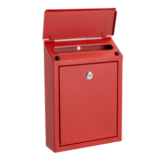 HATO ตู้จดหมาย รุ่น RANRY ขนาด 21.5x7x30 ซม. สีแดง 
