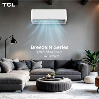 TCL เครื่องปรับอากาศ Inverter 10350  BTU รุ่น T-PROS10 สีขาว