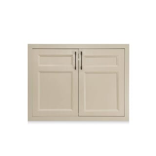 CLOSE  บานซิงค์คู่  UPVC  LIMA ขนาด 85x66 ซม. Vacuum สีเบจ 