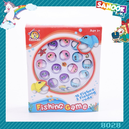 TOYS ชุดของเล่นบ่อตกปลาอัตโนมัติ#8028 ขนาด (17x4x21 ซม.)