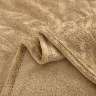 Truffle ผ้าห่ม รุ่น Yuna-02 ขนาด 150x200 ซม. สีกากี