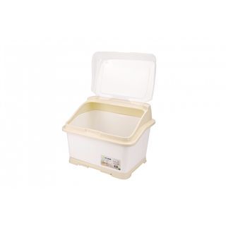 GOME ที่คว่ำจานพร้อมถาด 37x46.5x35.5 ซม. PRO KITCH09 สีขาว