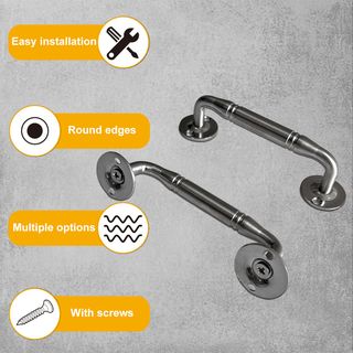 TORSTEN มือจับประตูสเตนเลส รุ่น 115T-2 ขนาด 5นิ้ว สีสเตนเลส