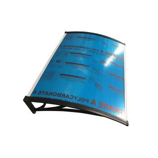 WELLINGTAN ชุดกันสาดโพลีคาร์บอเนต NWT21-1 ขนาด 60x100 ซม. 6มม. สีน้ำเงิน