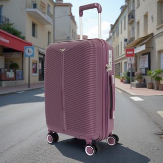 WETZLARS กระเป๋าเดินทาง ขนาด 24 นิ้ว  รุ่น Summer-02 ขนาด 26x40.50x65 ซม. สีม่วงไวโอเล็ต