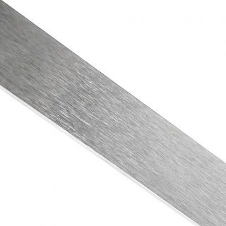 Nice ชุดกระจกอะลูมิเนียมทรงสี่เหลี่ยม 50x70 ซม. รุ่น คูปส์ 01-ซิลเวอร์ สีเงิน