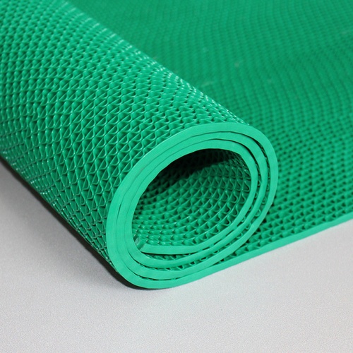 GRAFFE พรมกันลื่นพีวีซี FMS7000–615GN ขนาด 60x150ซม. หนา 0.45ซม. สีเขียว